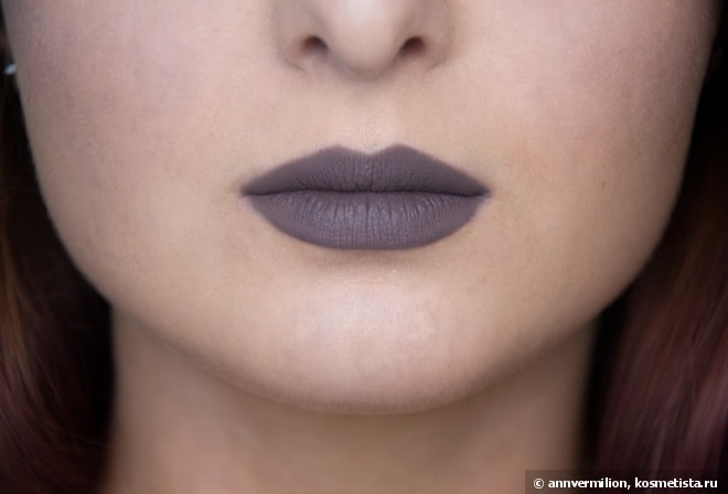 Grey-mania или Inglot Black Swan Collection Matte Lipstick #436
