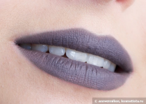 Grey-mania или Inglot Black Swan Collection Matte Lipstick #436