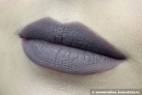 Grey-mania или Inglot Black Swan Collection Matte Lipstick #436