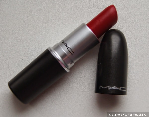Королева красных помад MAC Matte Lipstick Ruby Woo