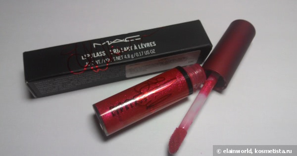 Немного о блесках для губ. MAC Lip Glass Viva Glam Rihanna