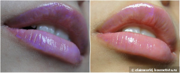 Голограммы и неон с Inglot AMC Lip Gloss #541