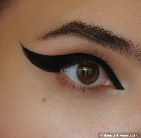 Черная. Гелевая. Матовая. Inglot Matte Collection AMC Eyeliner Gel #77
