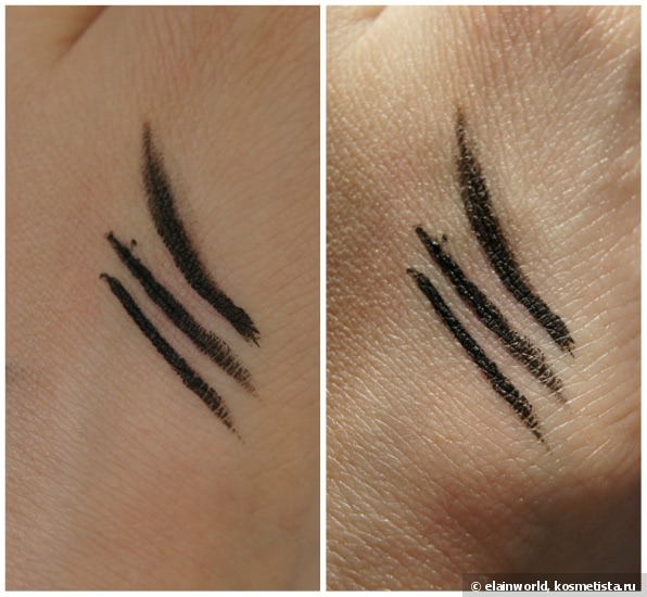 Черная. Гелевая. Матовая. Inglot Matte Collection AMC Eyeliner Gel #77
