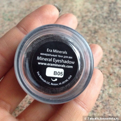 Мои отношения с тенями для бровей Era Minerals Eye Shadow в оттенке B05