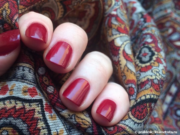 Опьяняющий Opi Nail Lacquer Quarter of a Cent-Cherry NL A34