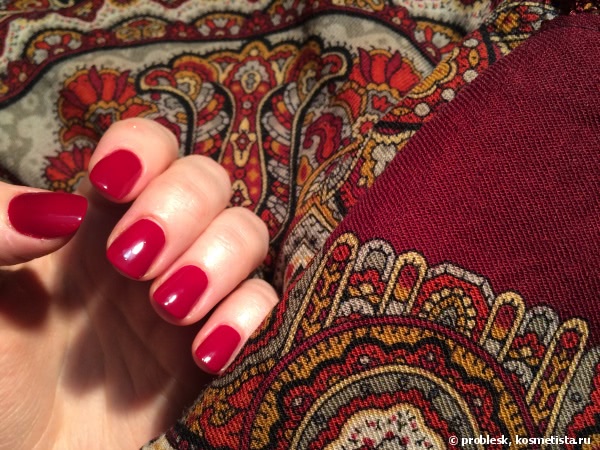 Опьяняющий Opi Nail Lacquer Quarter of a Cent-Cherry NL A34