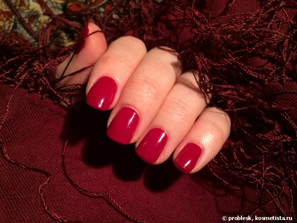 Опьяняющий Opi Nail Lacquer Quarter of a Cent-Cherry NL A34