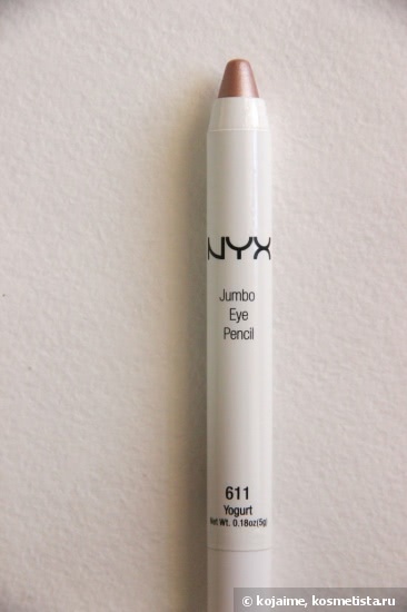 NYX Jumbo Eye Pensil в оттенке 611 Yogurt