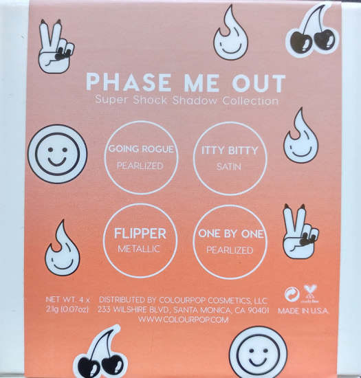 ColourPop Super Shock Shadow Collection - Phase Me Out