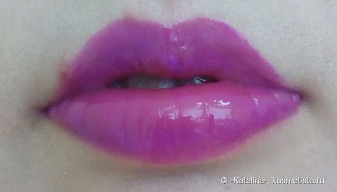 Сиреневый рай. Жидкая лаковая губная помада The One Lip Sensation от Oriflame в оттенке 32452 (Сиреневый)