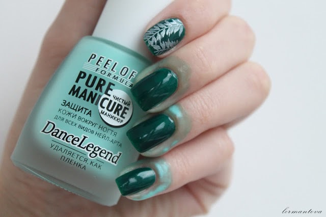 Dance Legend Эмаль Glass №1056 + Stamping BornPretty BP-19