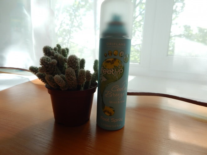 Уход за ножками вместе с Oriflame feet up cooling breeze