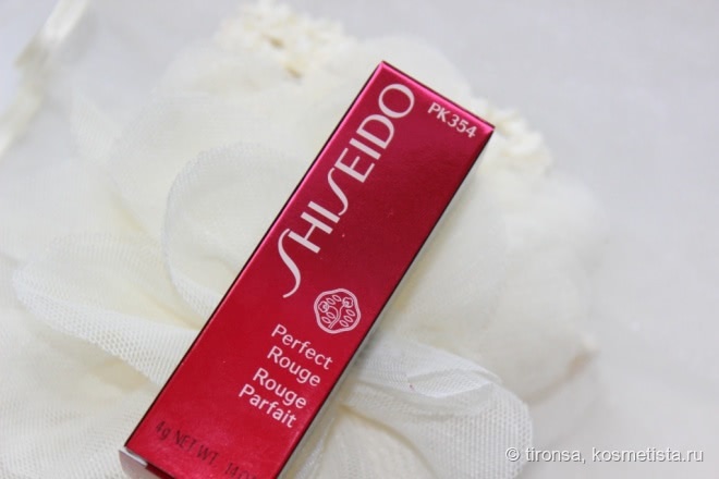 Губная помада Shiseido Perfect Rouge PK 354