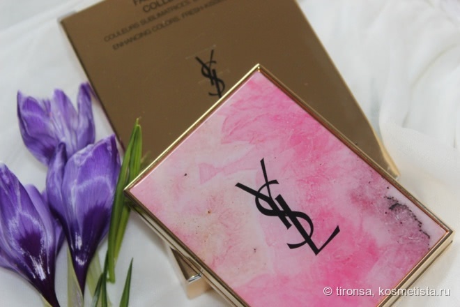 Розовый опал. Многофункциональная компактная пудра для лица YSL Palette Face Collector Gypsy Opale