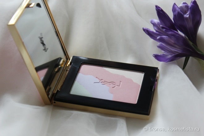 Розовый опал. Многофункциональная компактная пудра для лица YSL Palette Face Collector Gypsy Opale