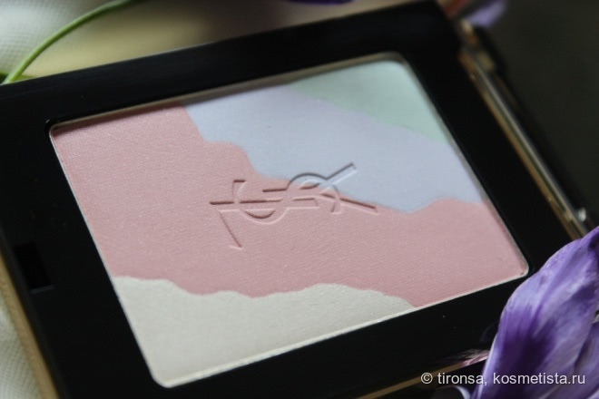 Розовый опал. Многофункциональная компактная пудра для лица YSL Palette Face Collector Gypsy Opale