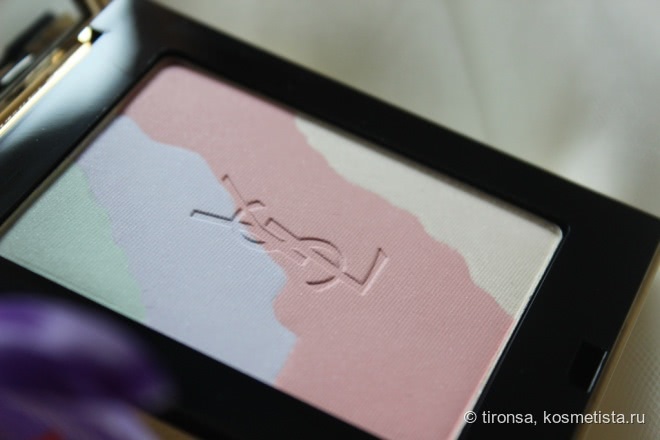 Розовый опал. Многофункциональная компактная пудра для лица YSL Palette Face Collector Gypsy Opale