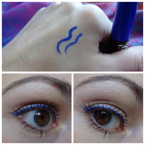 Стрелки электрик с Pupa Vamp! Definition Liner #301