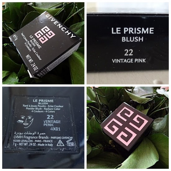 В них нельзя не влюбиться! Givenchy Le Prisme Blush Powder Blush #22 Vintage Pink