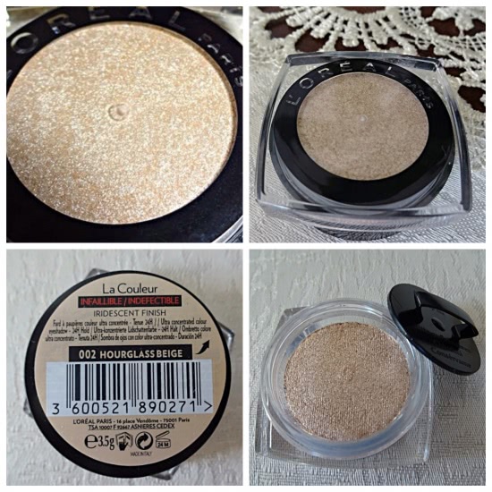 Тени L'oreal Color Infaillible #002 Hourglass Beige