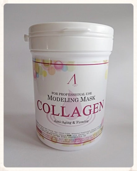 Профессиональный уход в домашних условиях. Альгинатные маски. Anskin Modelling Mask Collagen & Anskin Modelling Mask Aroma