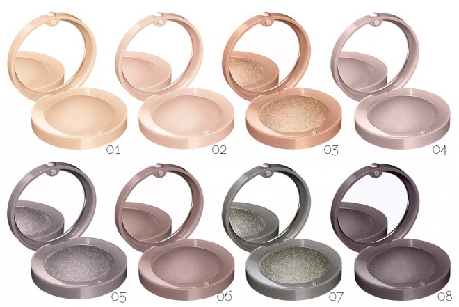 Тени Bourjois Ombre A Paupieres Boite Ronde Creme-Poudre: 06 и 08 – бюджетные отличники