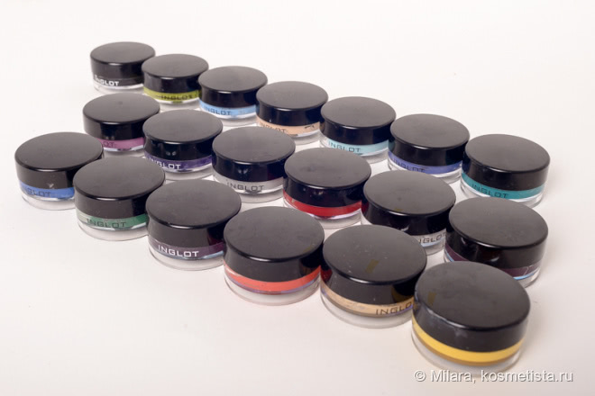 Радуга с Inglot Gel Liners
