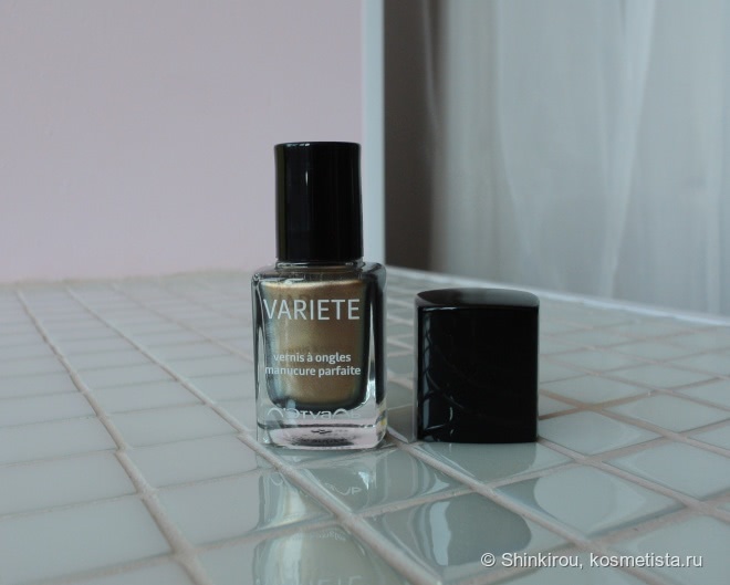 Покорившая меня бронза в лаке для ногтей Л'Этуаль Variete в оттенке 434 Burlesque Sable