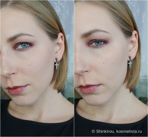 Палетка теней Oriflame Giordani Gold Eye Shadow Quad в оттенке 32077 Radiant Plum