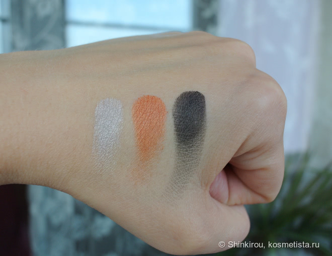 Shiseido Luminizing Satin Eye Color Trio №OR302 Fire