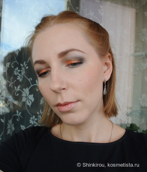 Shiseido Luminizing Satin Eye Color Trio №OR302 Fire
