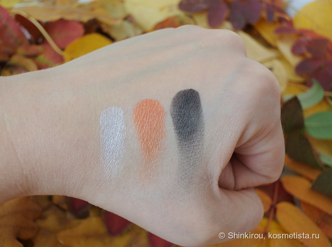 Shiseido Luminizing Satin Eye Color Trio №OR302 Fire