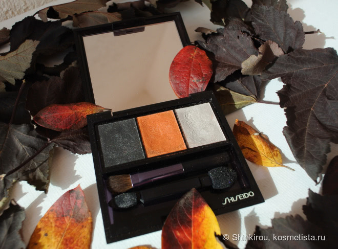 Shiseido Luminizing Satin Eye Color Trio №OR302 Fire