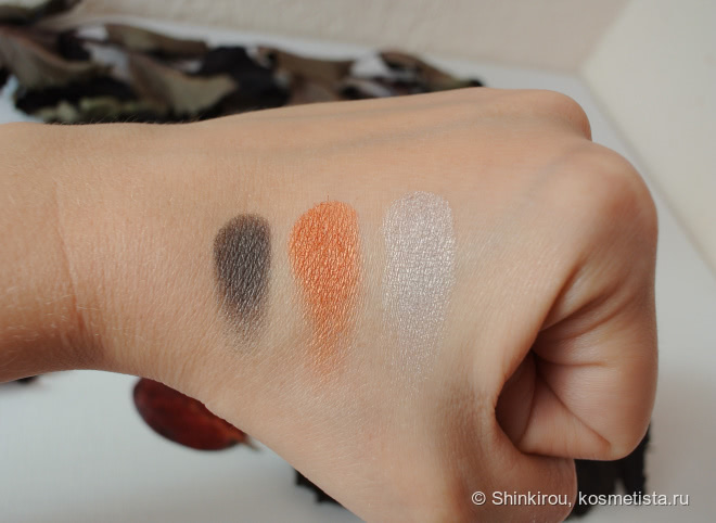 Shiseido Luminizing Satin Eye Color Trio №OR302 Fire