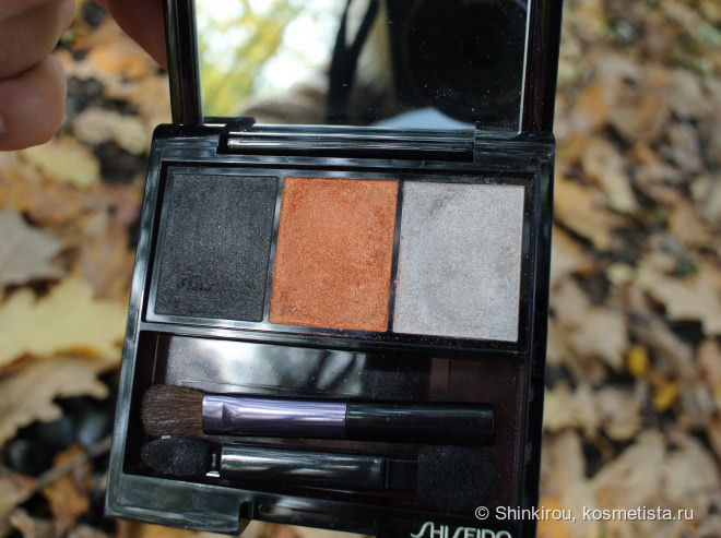 Shiseido Luminizing Satin Eye Color Trio №OR302 Fire