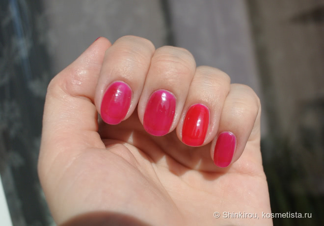 Две изумительные сочные желешки Maybelline New York Colorama Jelly Tints в оттенках 458 и 460