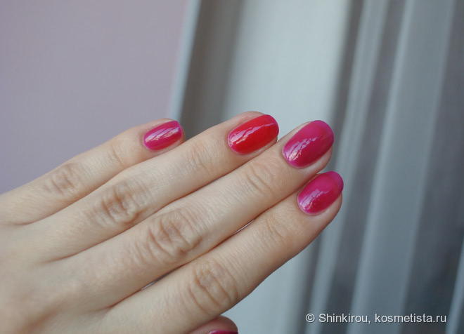 Две изумительные сочные желешки Maybelline New York Colorama Jelly Tints в оттенках 458 и 460