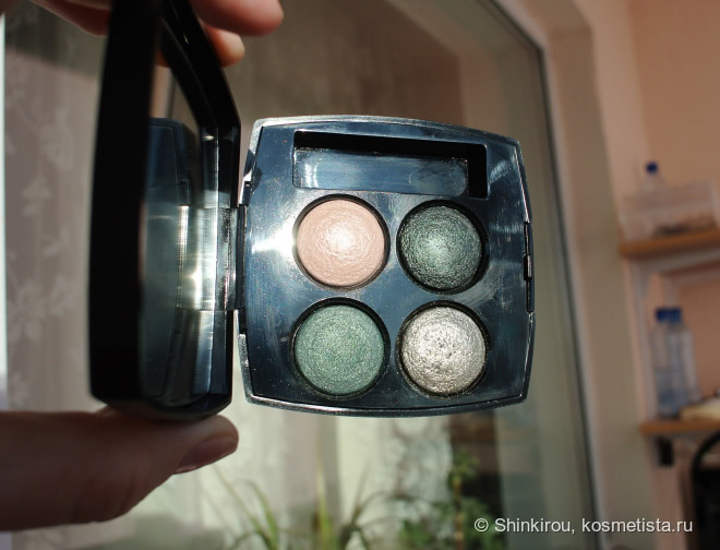 Chanel Les 4 Ombres Multi Effect Quadra Eyeshadow в оттенке # 232 Tisse Venitien