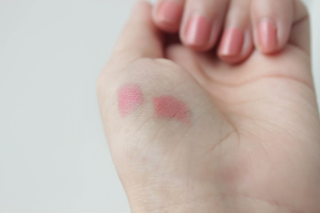 Если вы в поисках розового нюда, тогда вам сюда Rouge Dior Nude Lip Blush Voluptous Care № 263 Swan и Estee Lauder Pure Color Envy Sculpting Lipstick № 120 Desirable