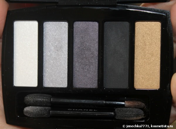 Новогоднее настроение с тенями Chanel Les 5 Ombres De Chanel Eyeshadow Palette Oiseaux de Nuit