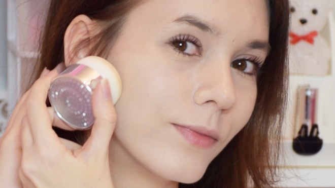 Пудра с вибрирующим спонжем Missha M Prism Bright-On Auto Powder