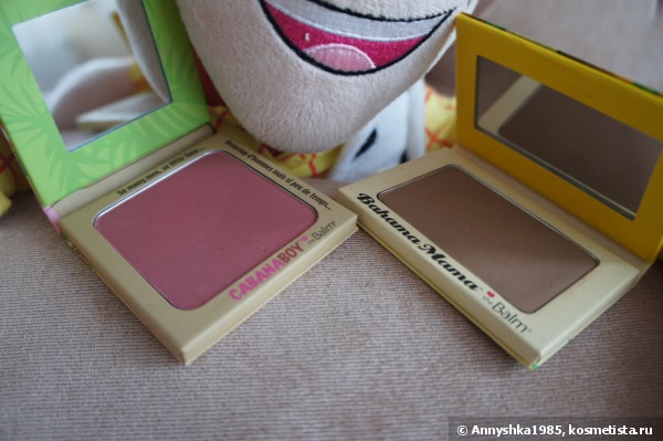 Мои румяные Американцы - The Balm Cabana Boy Shadow/Blush и The Balm Bahama Mama Bronzer