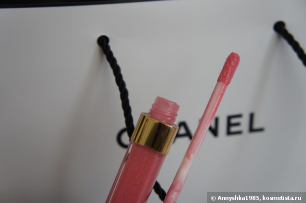 Не сложилось с Chanel Levres Scintillantes Glossimer Brilliant Extreme, в оттенке #161