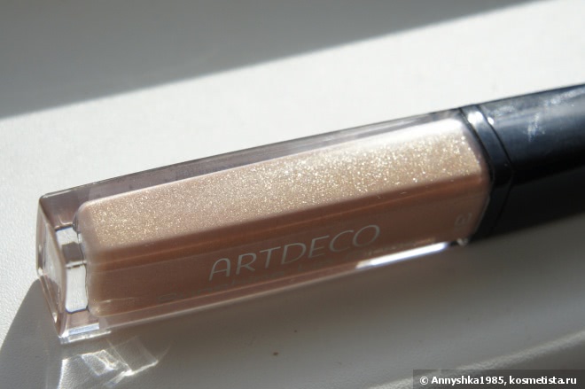 Золотые Искорки. Блеск для губ Artdeco Sunshine Lip Gloss, в оттенке 3