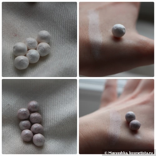 Guerlain Meteorites Aquarella Light Revealing Pearls of Powder и Guerlain Crazy Pearls Poudre Illuminating Powder Pure Radiance Champs- Elysees, Принцесса на горошинах