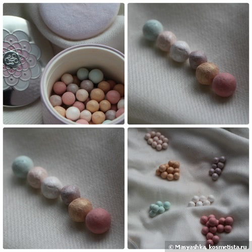 Guerlain Meteorites Aquarella Light Revealing Pearls of Powder и Guerlain Crazy Pearls Poudre Illuminating Powder Pure Radiance Champs- Elysees, Принцесса на горошинах