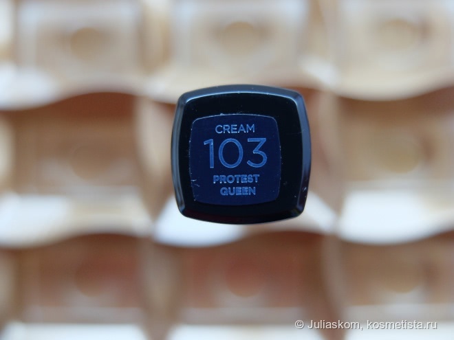 Пост о нюде L'Oréal cream 103 protest queen