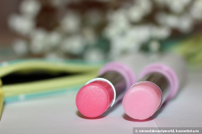 Тинт для губ Yadah Lovely Lip Tint Stick оттенки peach и strawberry - идеальные тинты с увлажняющими свойствами