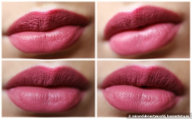 Губная помада Nyx Matte Lipstick - популярные помады, оттенки MLS 11 Tea Rose(чайная роза) и MLS 15 Whipped Caviar
